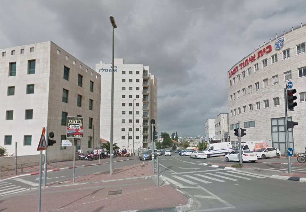 רחוב אהליאב פינת ירמיהו. צילום: Google Street View