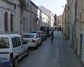 רחוב שומרון בנחלאות. צילום: Google Street View