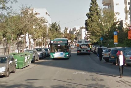 רחוב המ&quot;ג. צילום: Google Street View