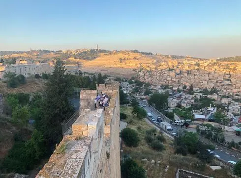 טיילת על החומות. פמי