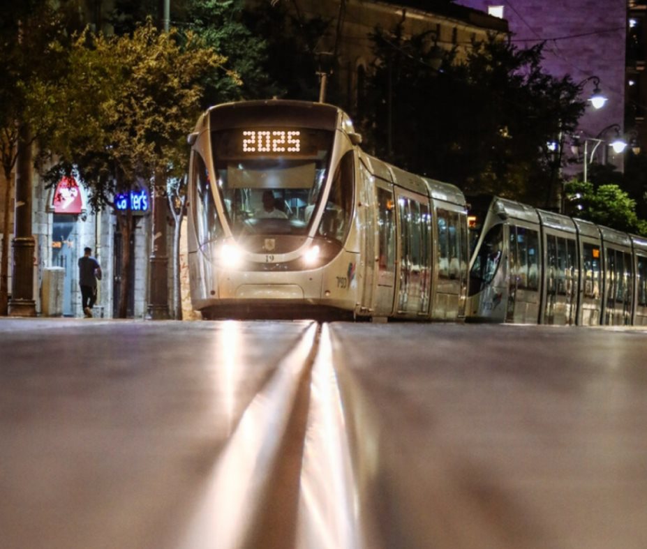 הרכבת הקלה | צילום כפיר