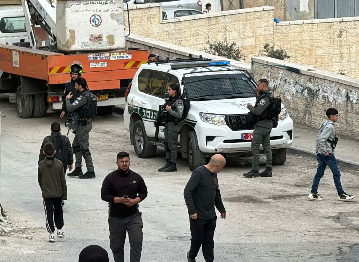 השוטרים בשטח | צילום: דוברות המשטרה