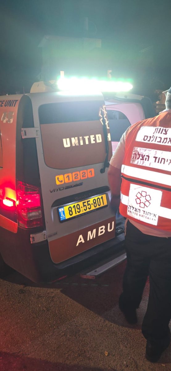 זירת הנפילה מגובה | איחוד הצלה