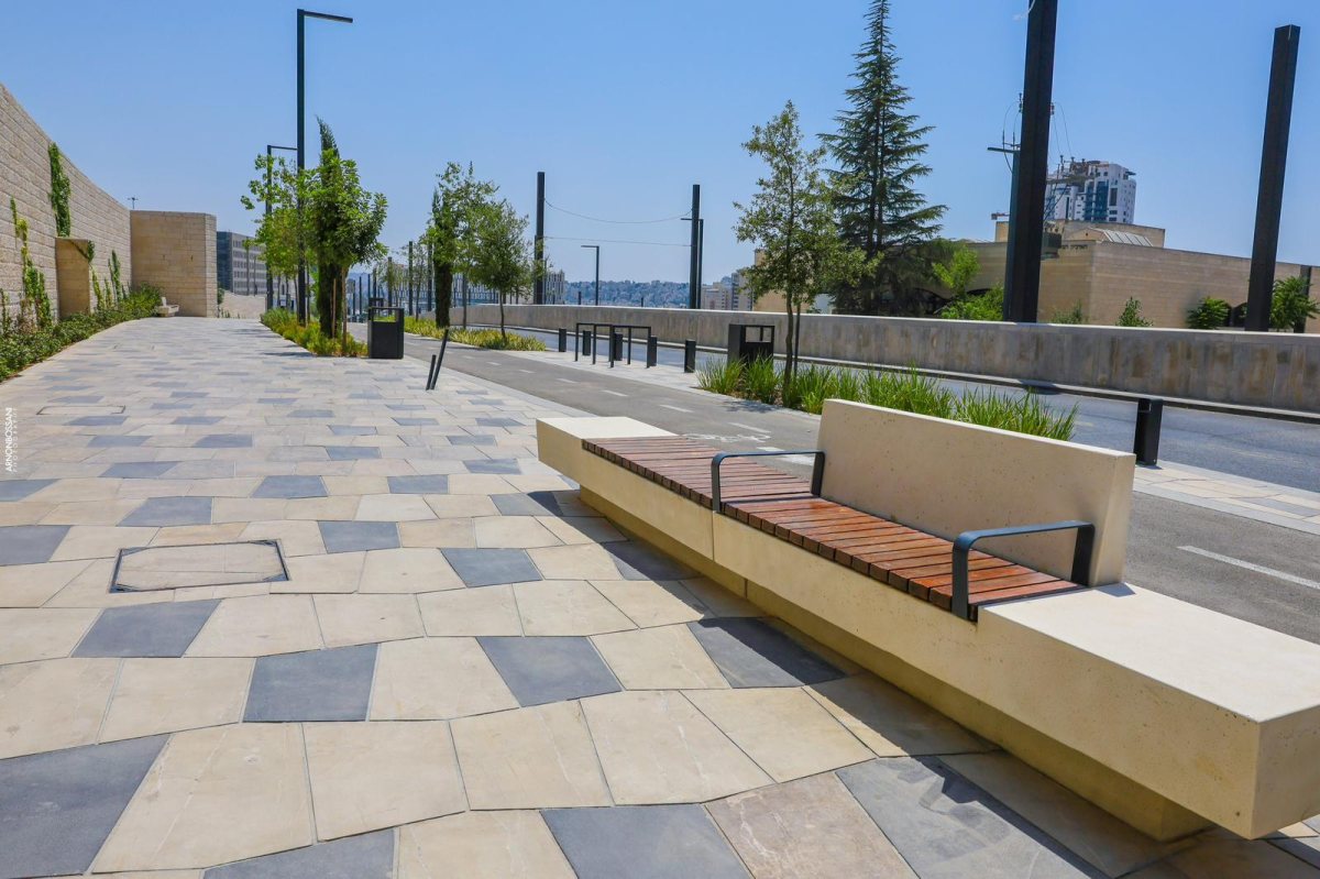 רחוב לבציון החדש | צילום: ארנון בוסאני