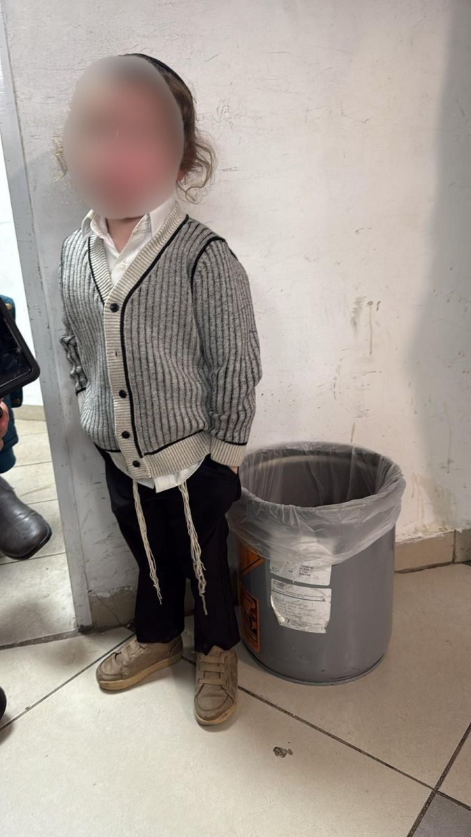 הילד האבוד | דוברות המשטרה