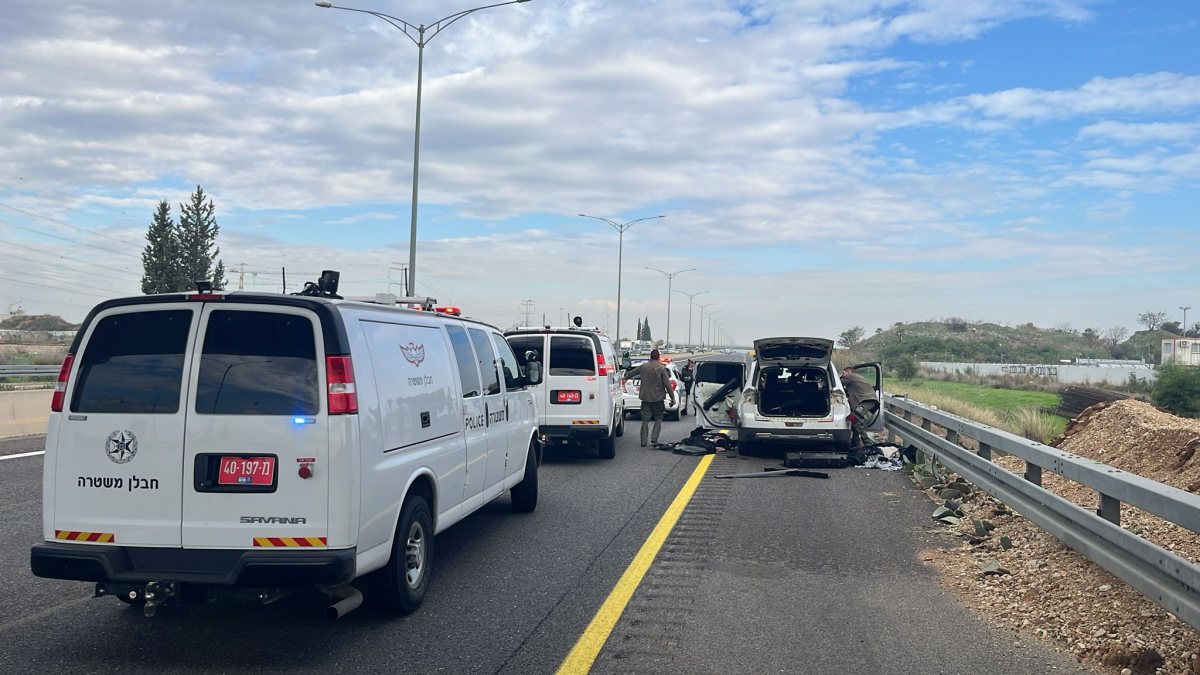 הרכב שנתפס בכביש 6 | דוברות המשטרה