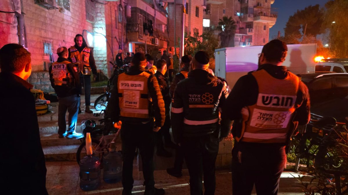 כוחות ההצלה בזירה | איחוד הצלה