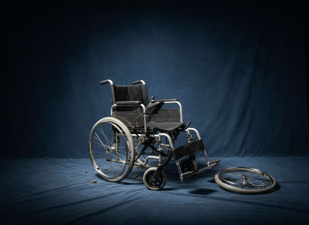 הטיפול בקשיש סיעודי עולה הון. כסא גלגלים, אלוסטרציה