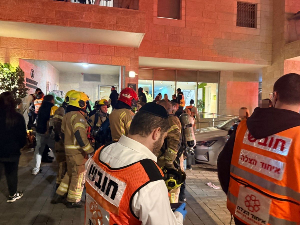 זירת השריפה ברמות | איחוד הצלה