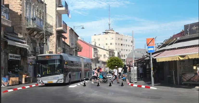 מדרחוב אגריפס (הדמיה: איקן מס מדיה)