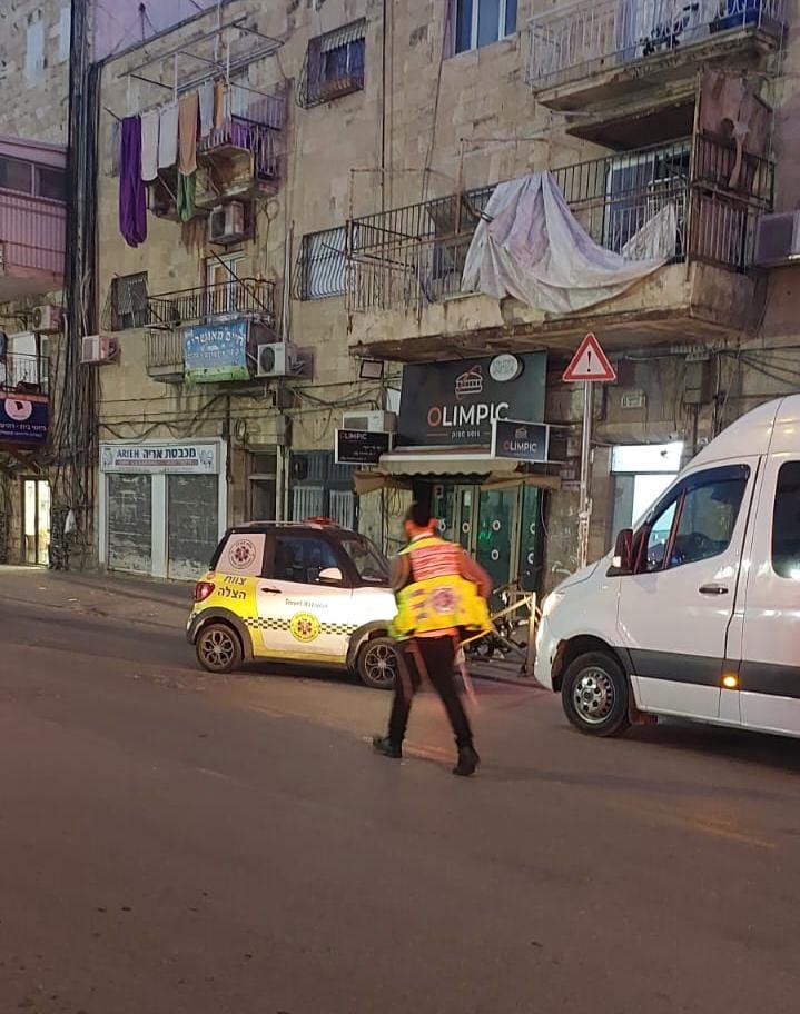 זירת התאונה | צילום: דוברות צוות הצלה