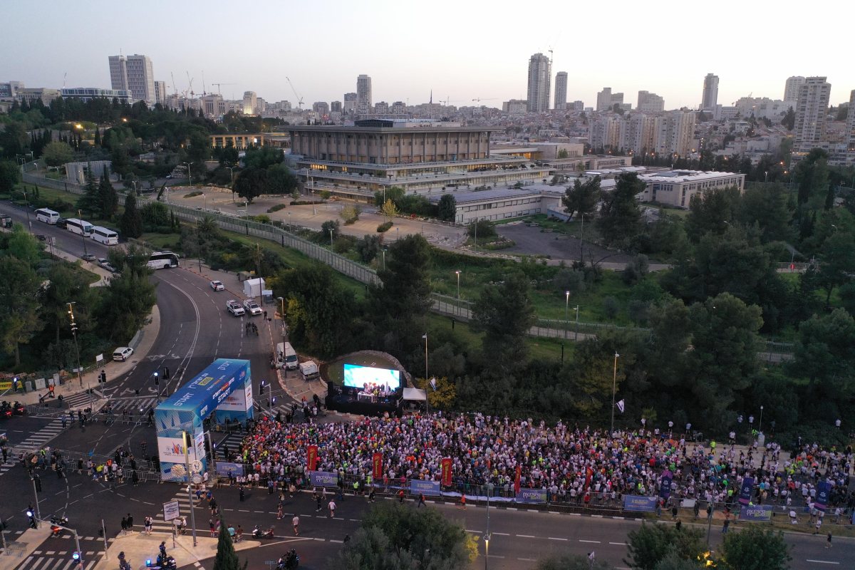 40 אלף רצים במרתון