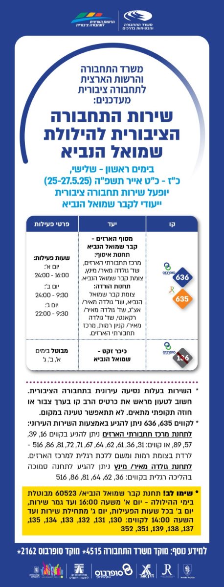 השירות להילולה