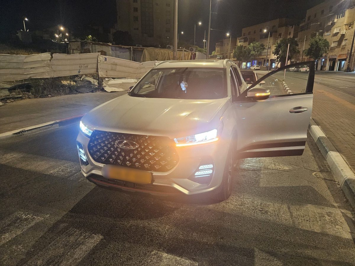 אחד הרכבים הגנובים | דוברות המשטרה אחד הרכבים הגנובים | דוברות המשטרה