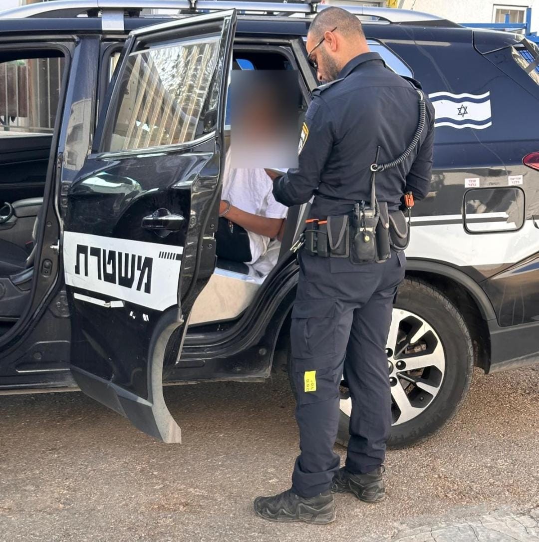 המעצר | דוברות המשטרה