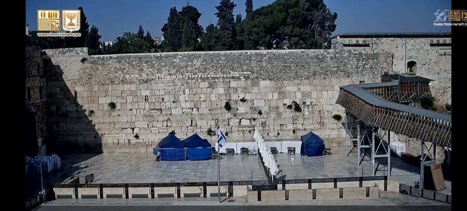 ההכנות להגעת ראה"מ בכותל | מצלמות הכותל ההכנות להגעת ראה"מ בכותל | מצלמות הכותל