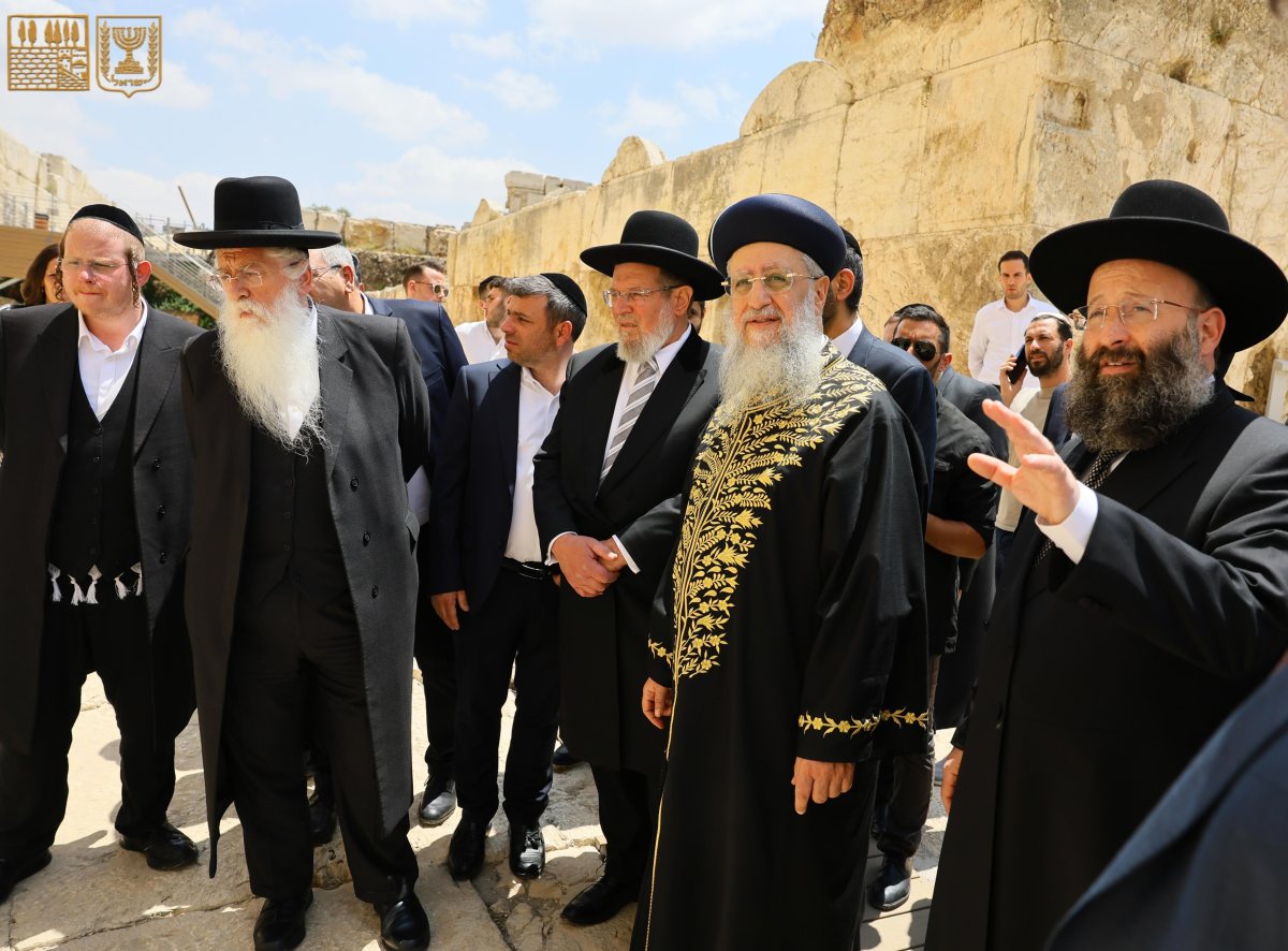 הרבנים בסיור 