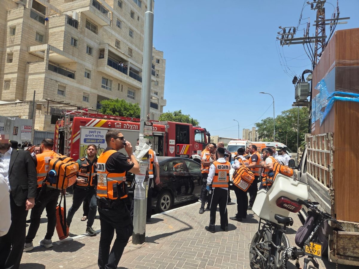 זירת השריפה | איחוד הצלה זירת השריפה | איחוד הצלה