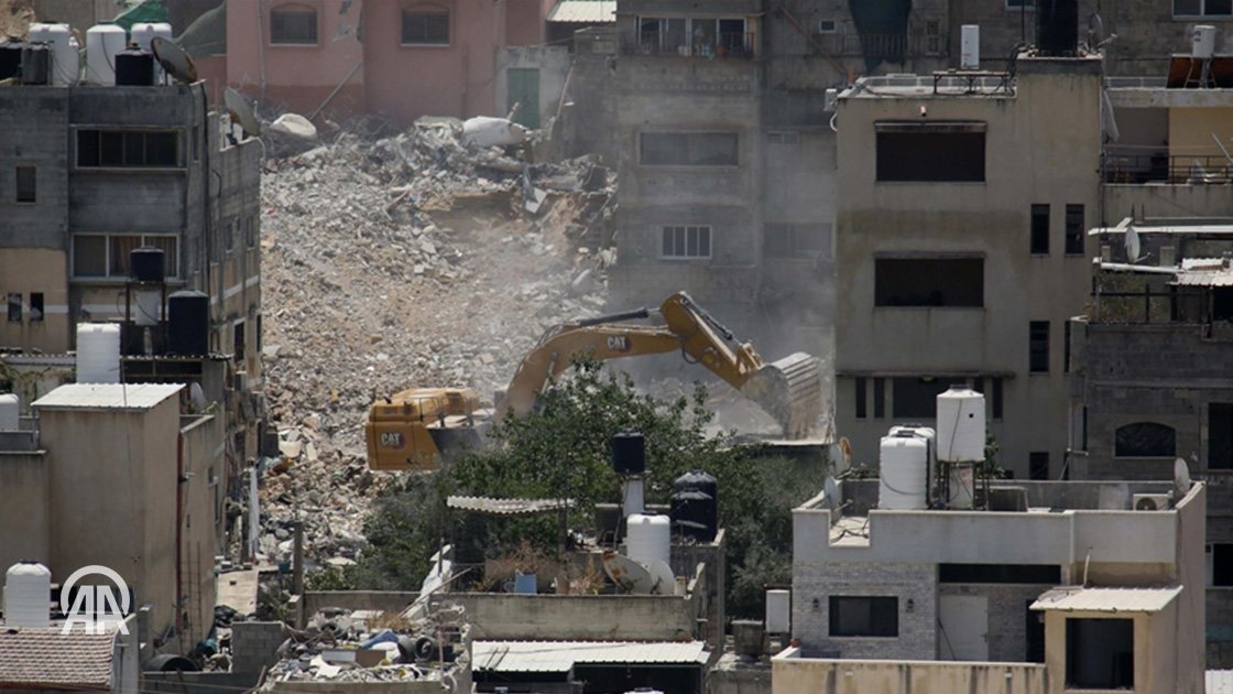 אחת מהריסות הבניה הבלתי חוקית | צילום: רשתות ערביות אחת מהריסות הבניה הבלתי חוקית | צילום: רשתות ערביות