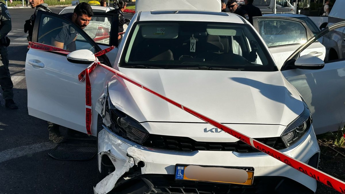 הרכב לאחר שנתפס | דוברות המשטרה