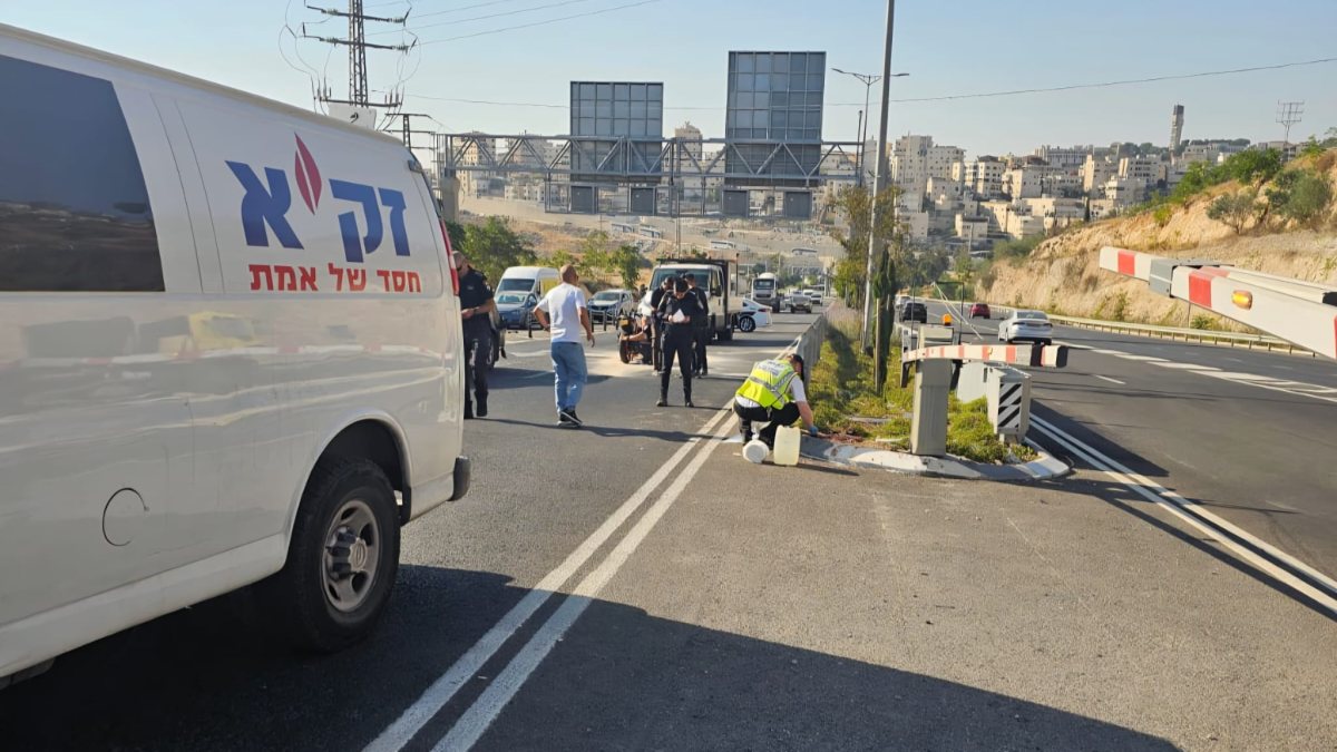 זירת התאונה הקטלנית ביגאל ידין | זק"א