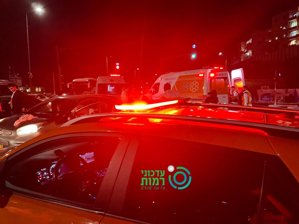 זירת התאונה אמש בצומת גולדה | דכוני רמות