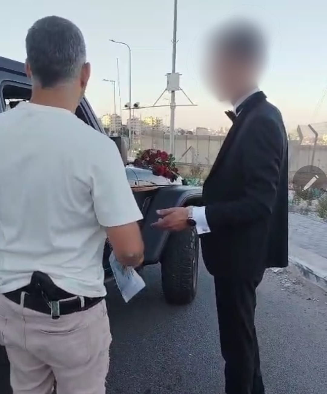 החתן דנן - מקבל דו"ח באופן אישי | דוברות המשטרה