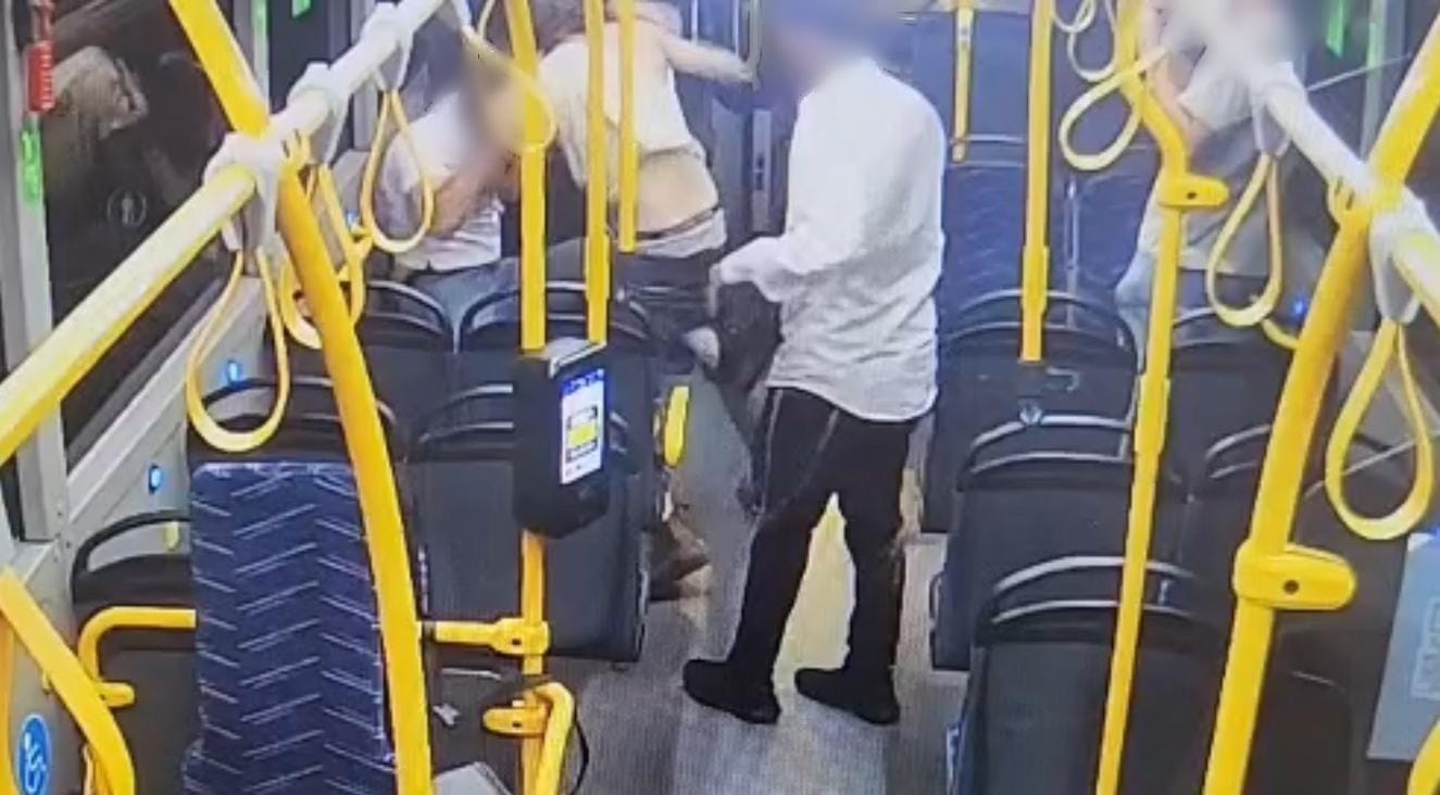 אלימות באוטובוס. דוברות המשטרה