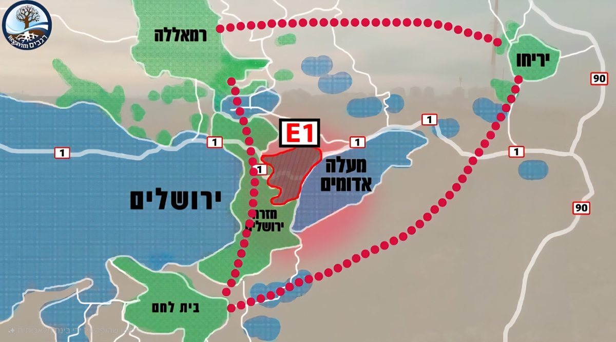מפת האיזור והרצף הטריטוריאלי | תנועת רגבים
