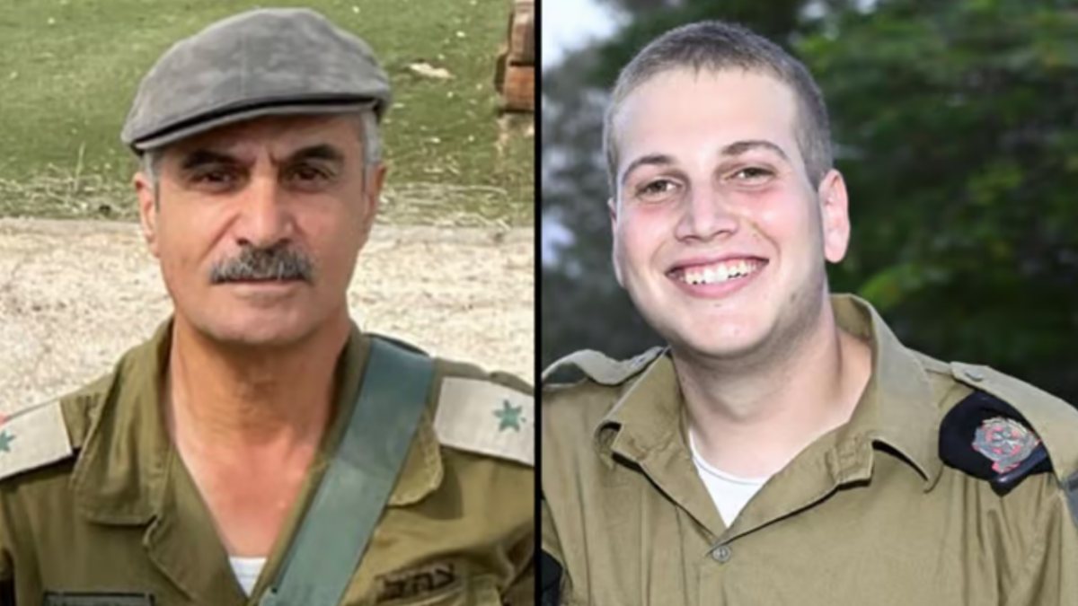 סא&quot;ל במיל&#39; יצחק הרוש (משמאל) וסמל אורן הרשקו | צילום: דובר צה&quot;ל