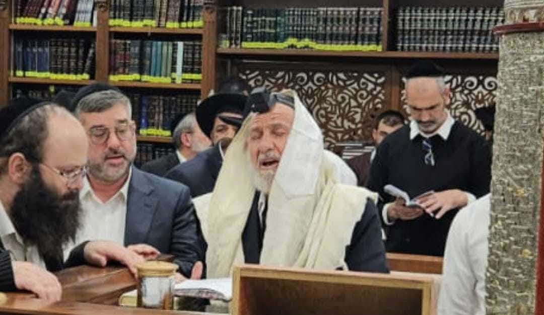 תפילת המקובלים בזהר השלום. מ' מיכאלי