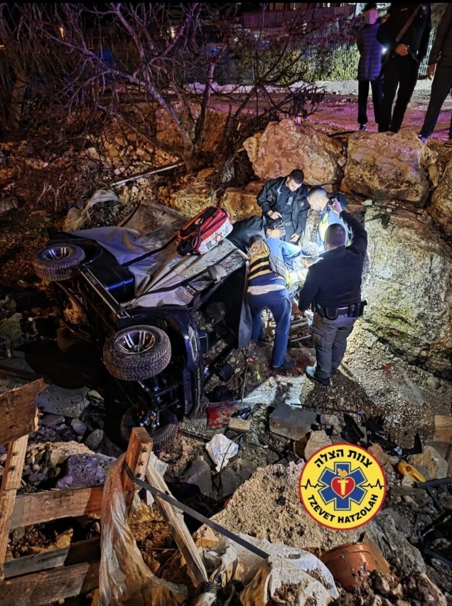 זירת ההתרסקות | צוות הצלה