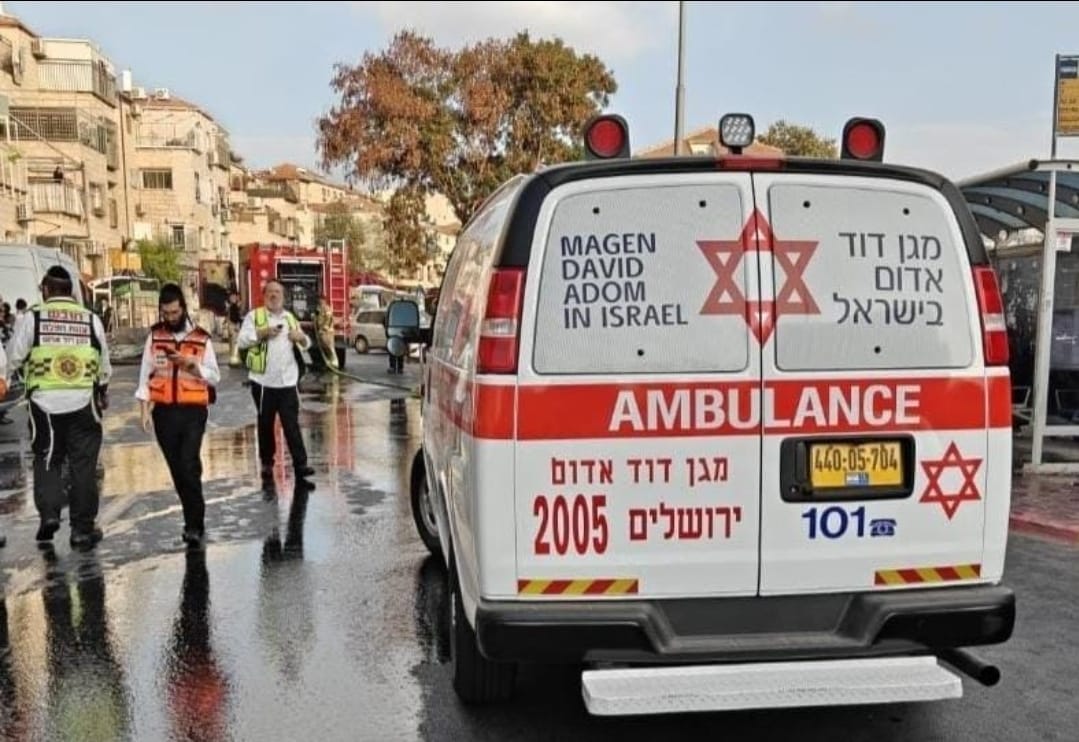 פיצוץ בפח | דוברות צוות הצלה