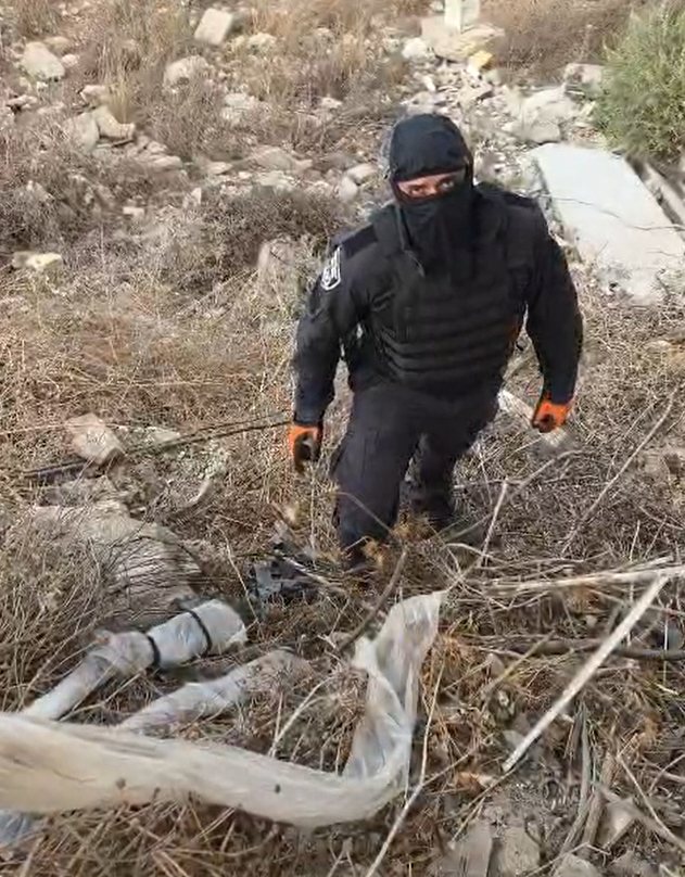 הנינג'ה המשטרתי | צילום: דוברות המשטרה