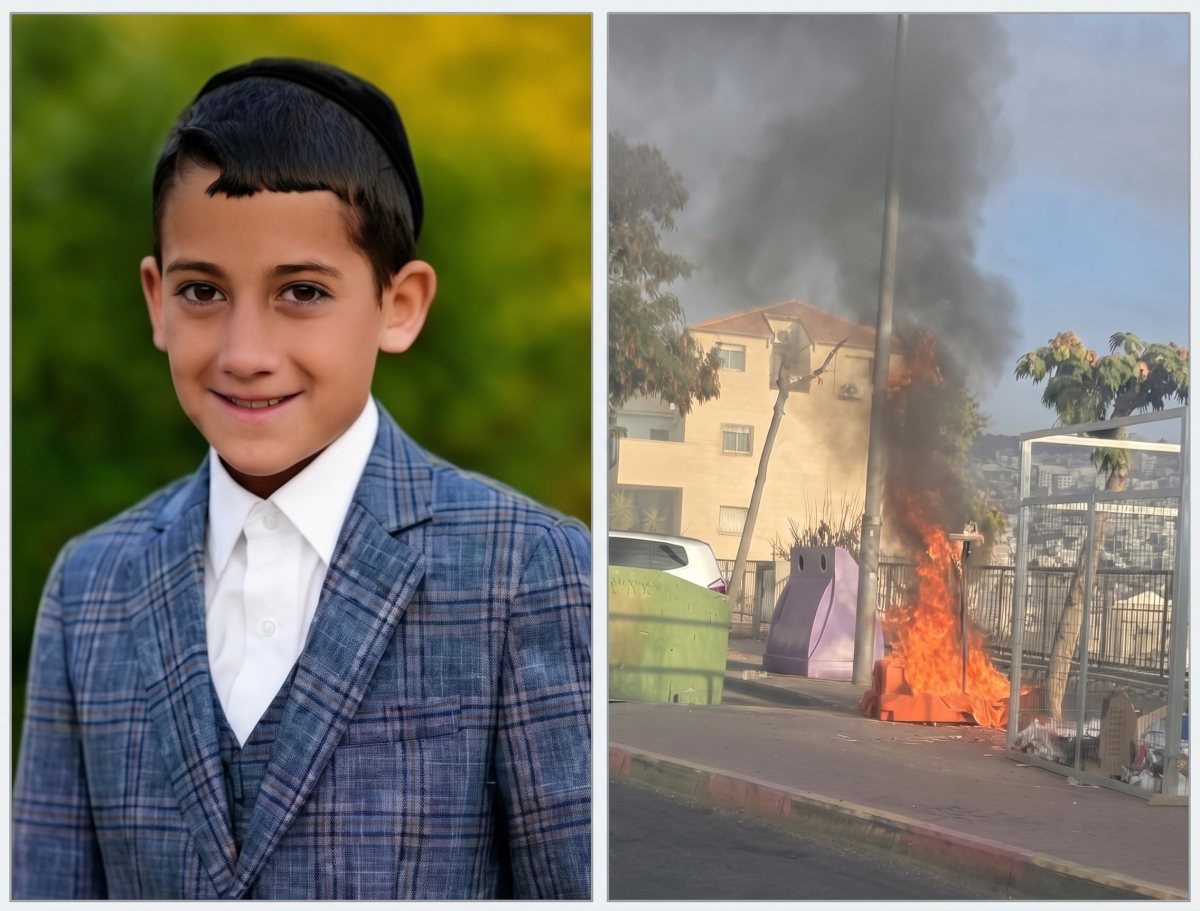 הילד אליהו עזריאל ז"ל - לצד הפיצוץ במיחזורית | צילום משפחתי / לפי סעיף 27א
