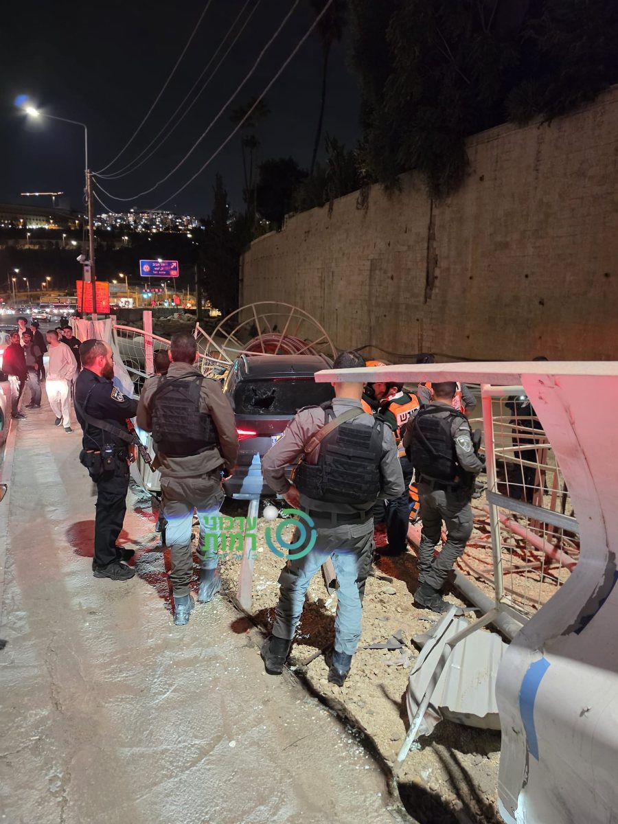 רכב השב"חים שהתרסק | עדכוני רמות