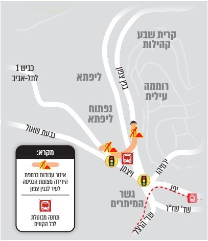 מפת העבודות | עיריית ירושלים