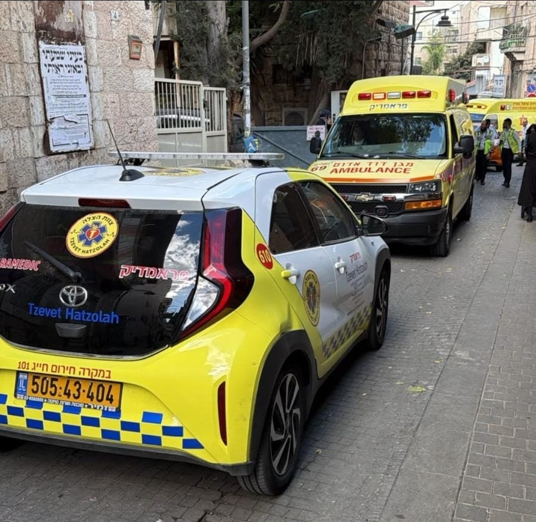 זירת התמוטטות | תיעוד: דוברות צוות הצלה