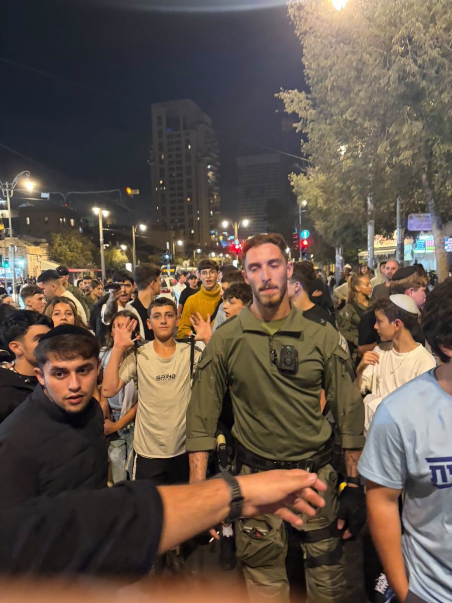 אלימות בשוק מחנה יהודה | מקור: הסד זאנגי, יו"ר הדמוקרטים הצעירים (רשת X)