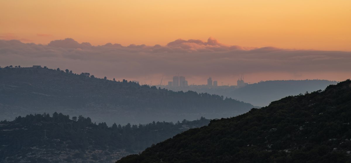 אובך ירושלמי | shutterstock