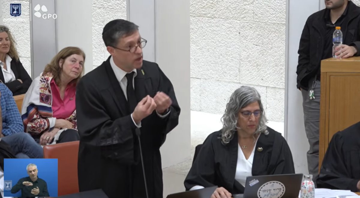 בא כוח רב הכותל | מתוך השידור החי