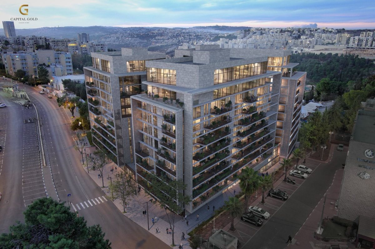 הדמיית המתחם החדש | קפיטל גולד