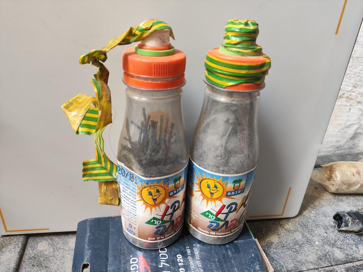 בקבוקוני השוקו - לא תמימים | דוברות המשטרה