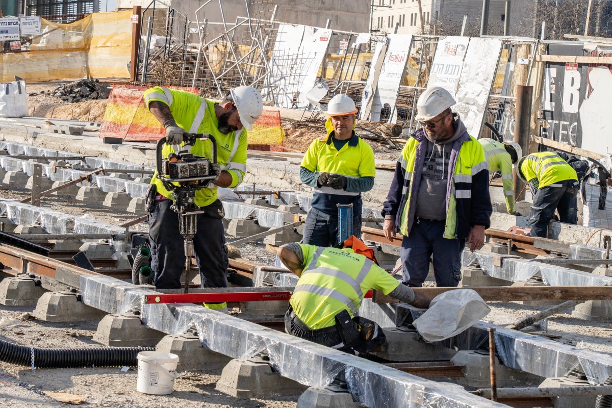 עבודות תשתית הרכבת הקלה | אילוסטרציה shutterstock
