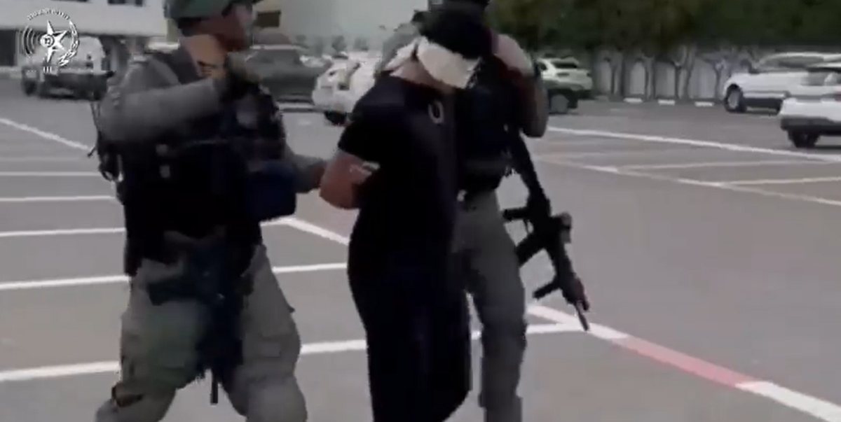 מעצר המחבל החשוד | דוברות המשטרה