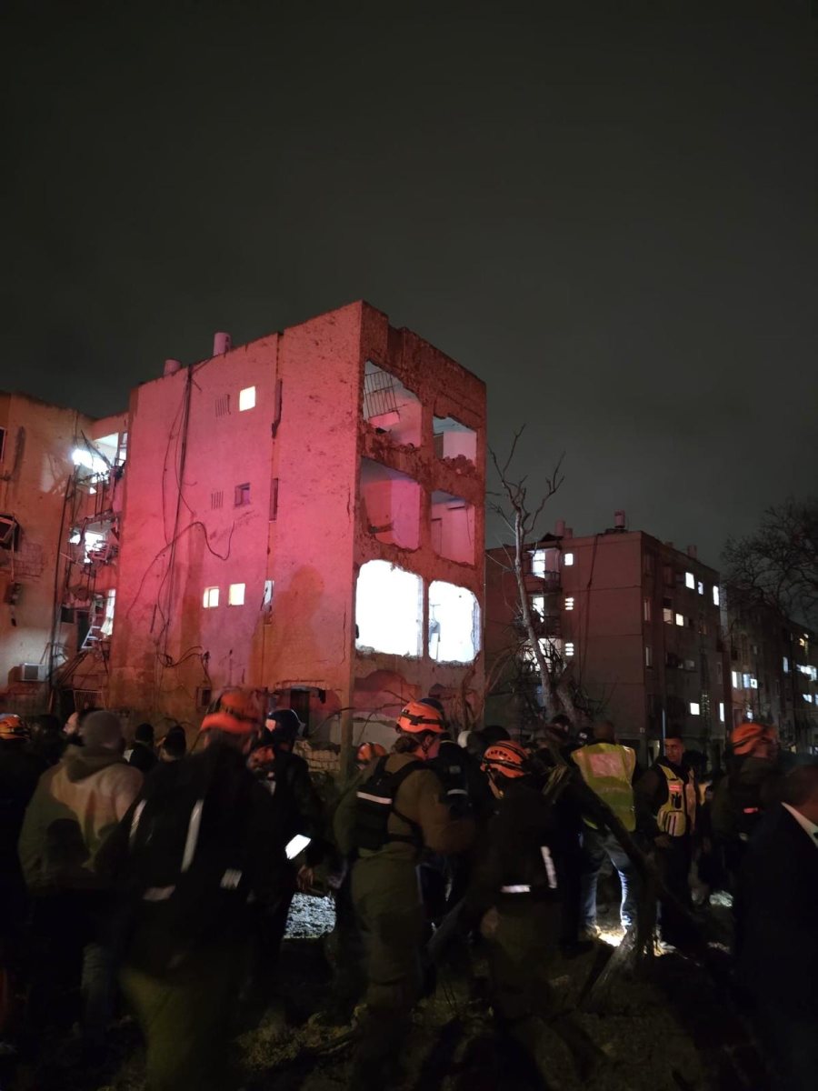 זירת הפגיעה בערד | כבאות והצלה