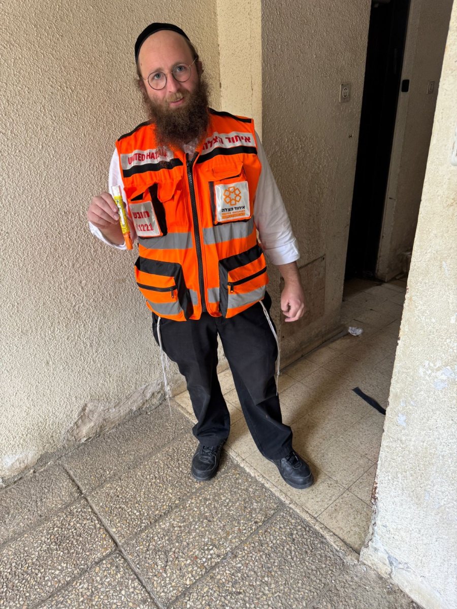 חובש איחוד הצלה יוסי רוט | איחוד הצלה