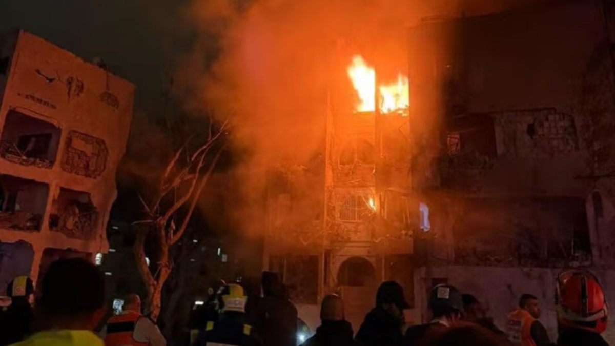 הזירה בערד (צילום: תיעוד מבצעי מד"א)