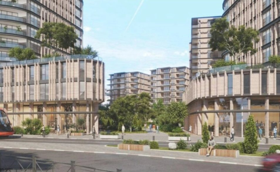 הדמיית הפרויקט במתחם חסדא (הדמיה: יסקי מור סיון אדריכלים)