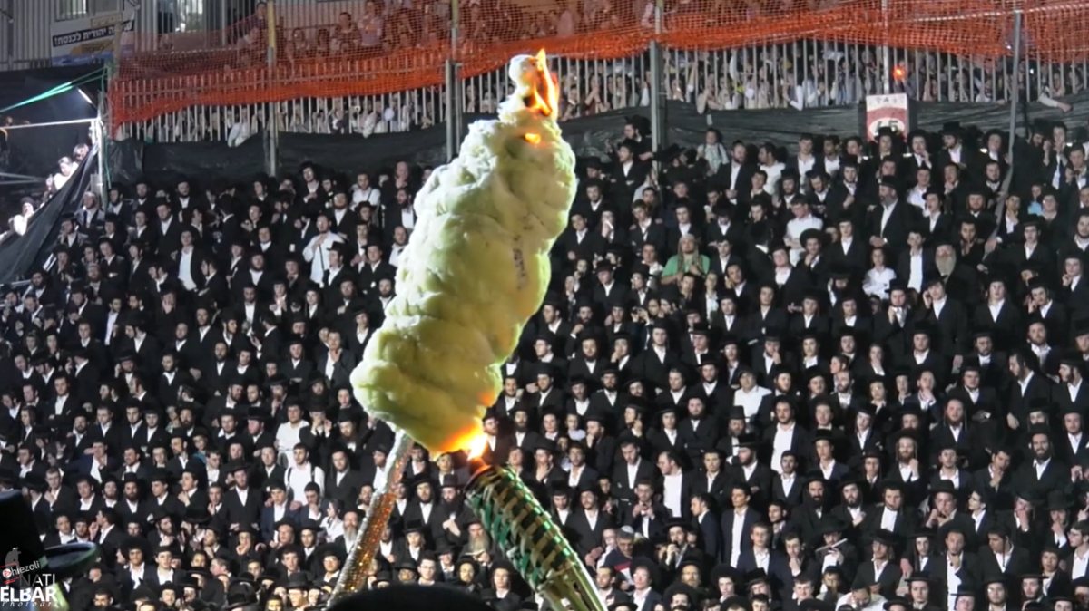 ההדלקה של ישיבת אורייתא במירון - ל"ג בעומר תשע"ט